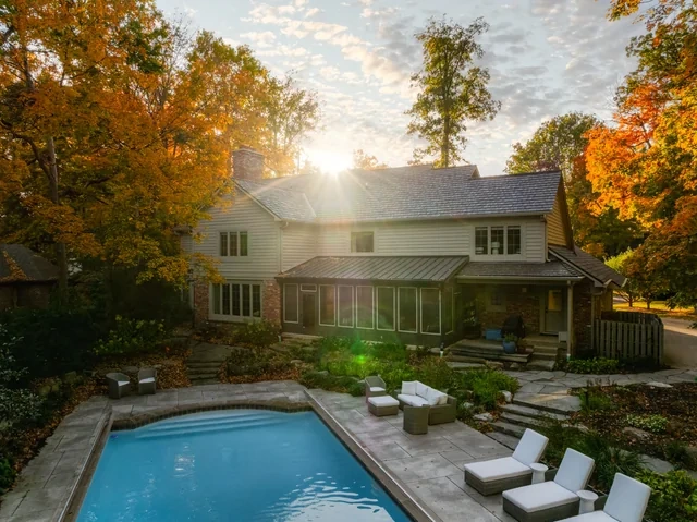 Brava composite cedar roof on a Carmel, Indiana home