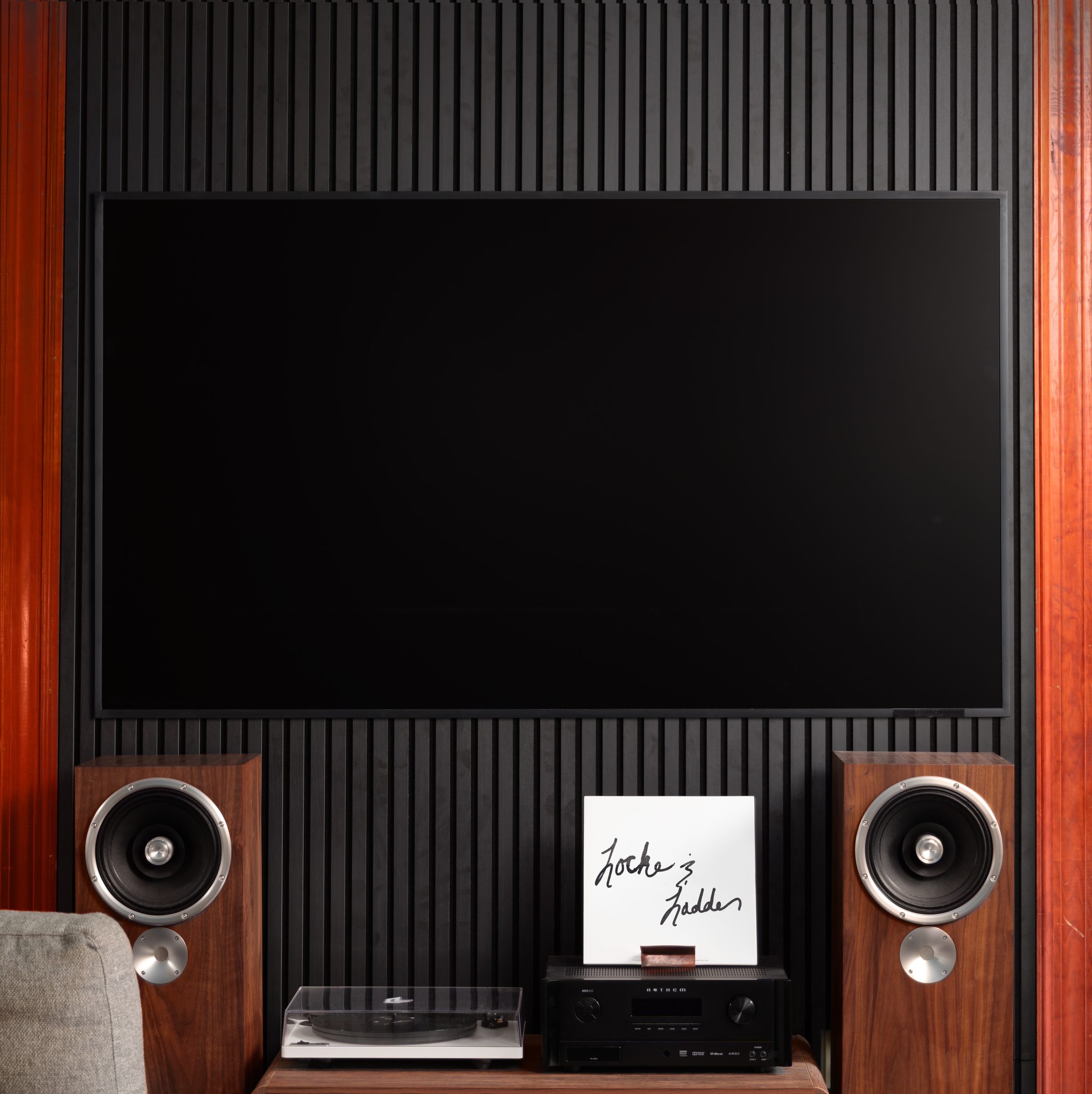 The Locke & Ladder Carmel office listening wall