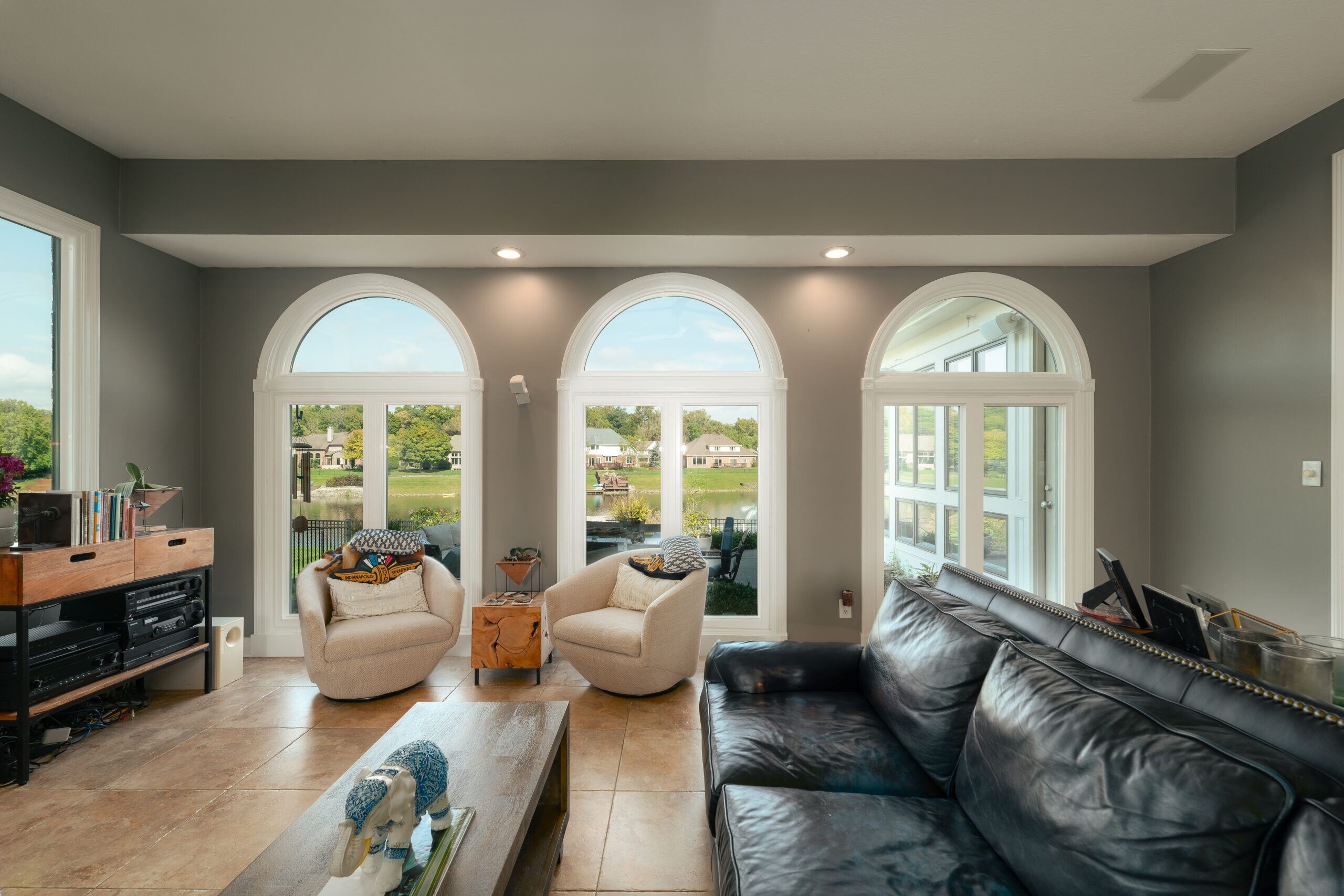Specialty architectural window installation by Locke & Ladder