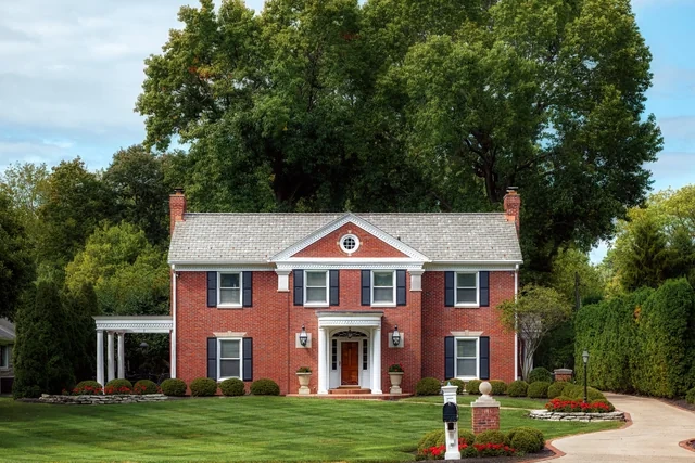 Front face of the Meridian Hills Brava synthetic slate roof