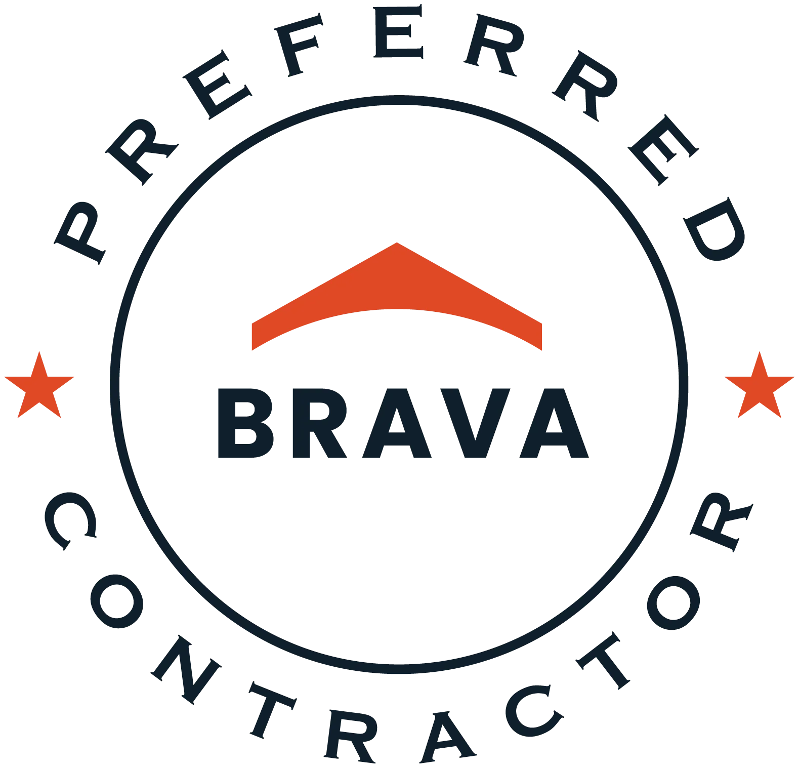 Brava Preferred Contractor badge