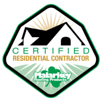 Malarkey Certified Residential Contractor badge