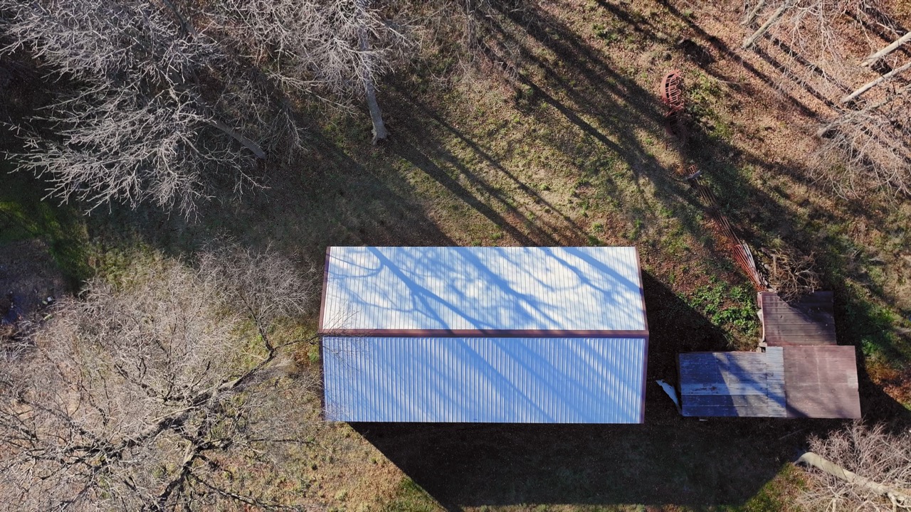 Commercial metal roof project in Frankfort, Indiana