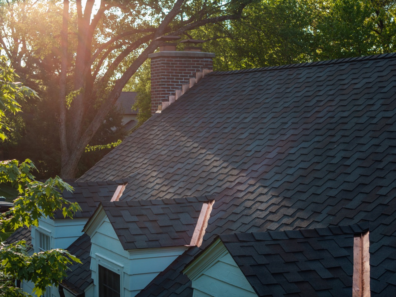 Malarkey Windsor roofing and custom copper project in Meridian Hills, Indianapolis, photo 11 of 12