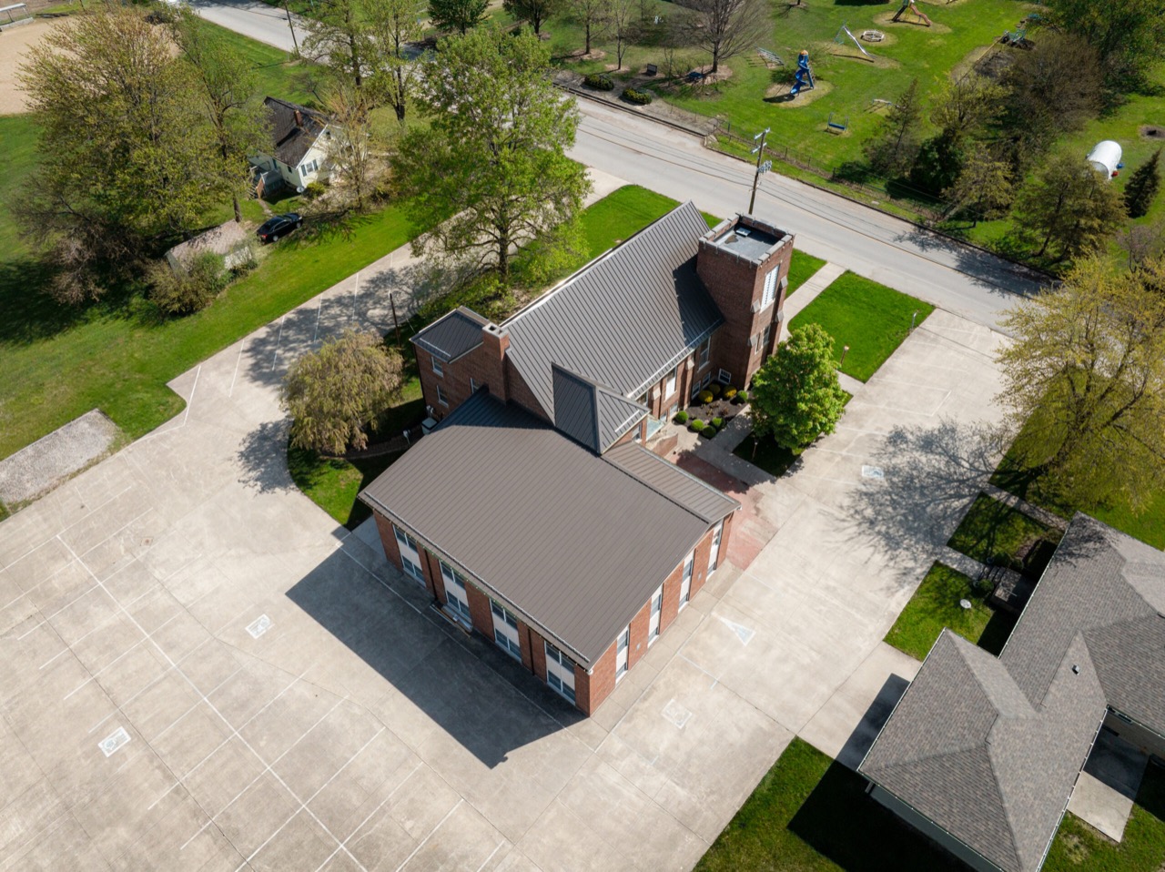 Standing-seam metal roofing project in Muncie, IN, photo 7 of 12