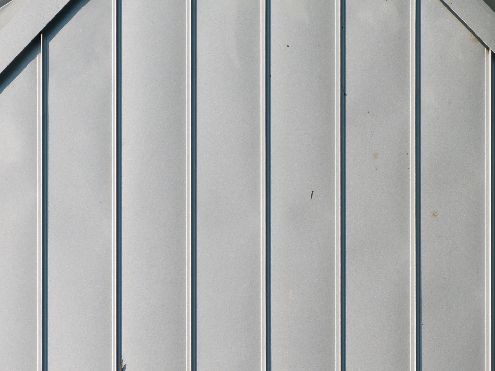 Standing-seam panel detail in Indianapolis, Indiana