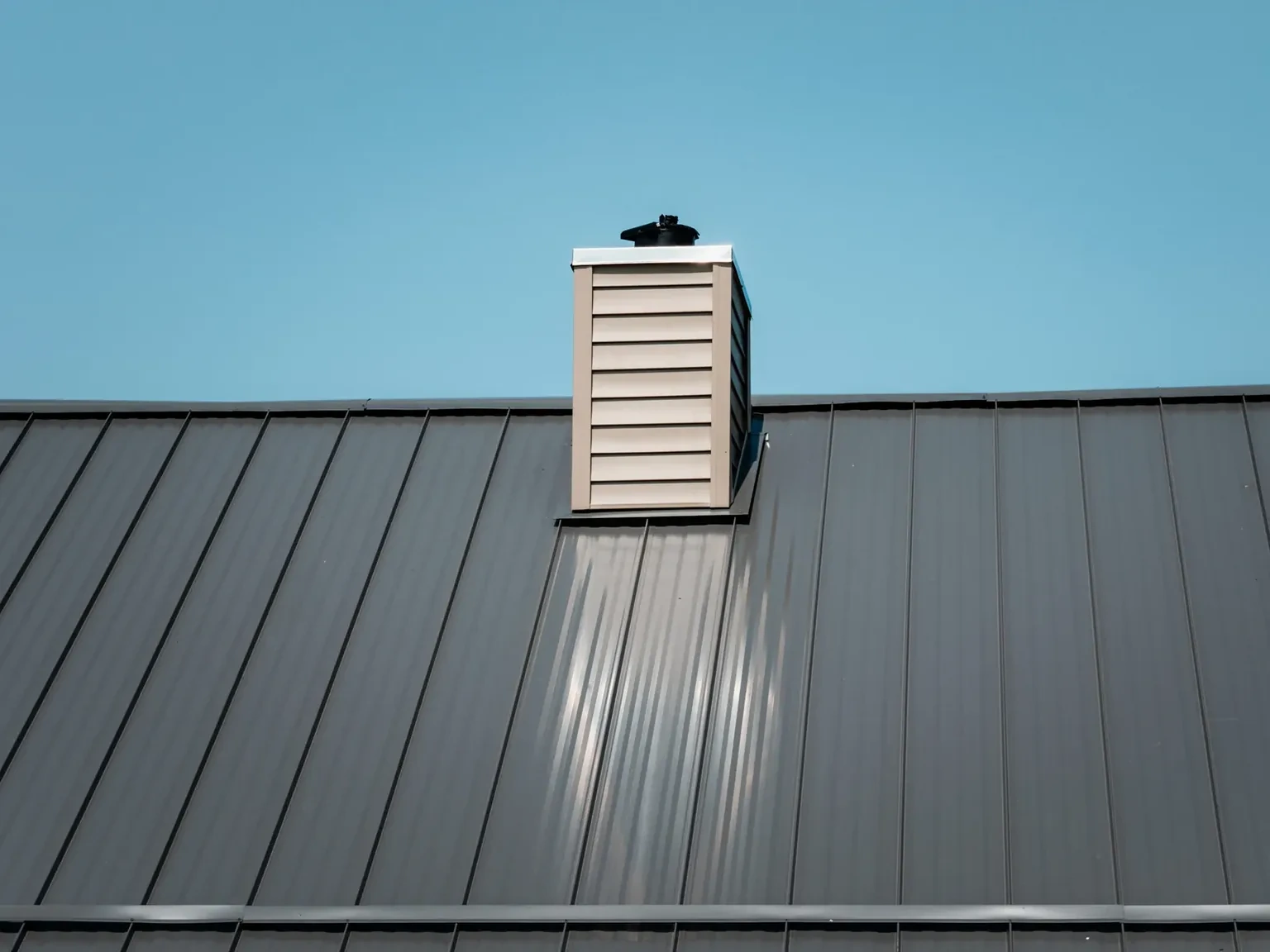 Standing-seam metal roofing and siding project in Kirklin, IN, photo 7 of 11