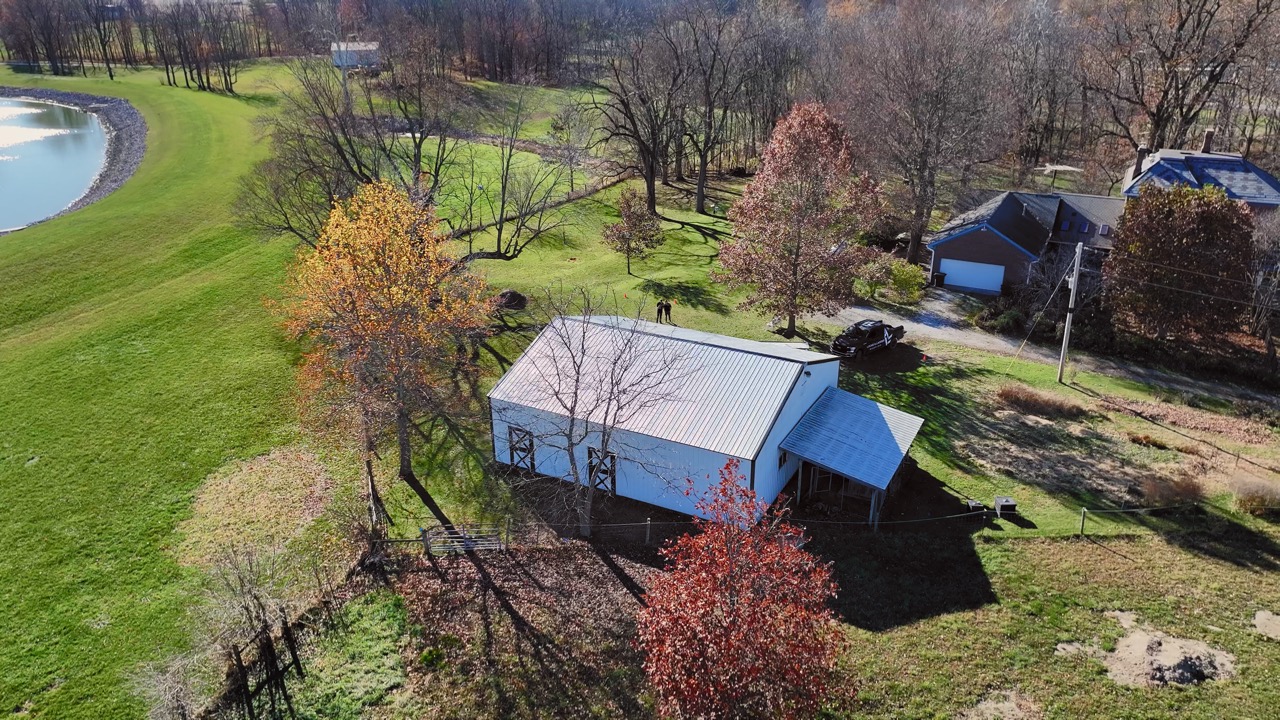 Commercial exposed-fastener metal roofing project in Kirklin, IN, photo 4 of 5