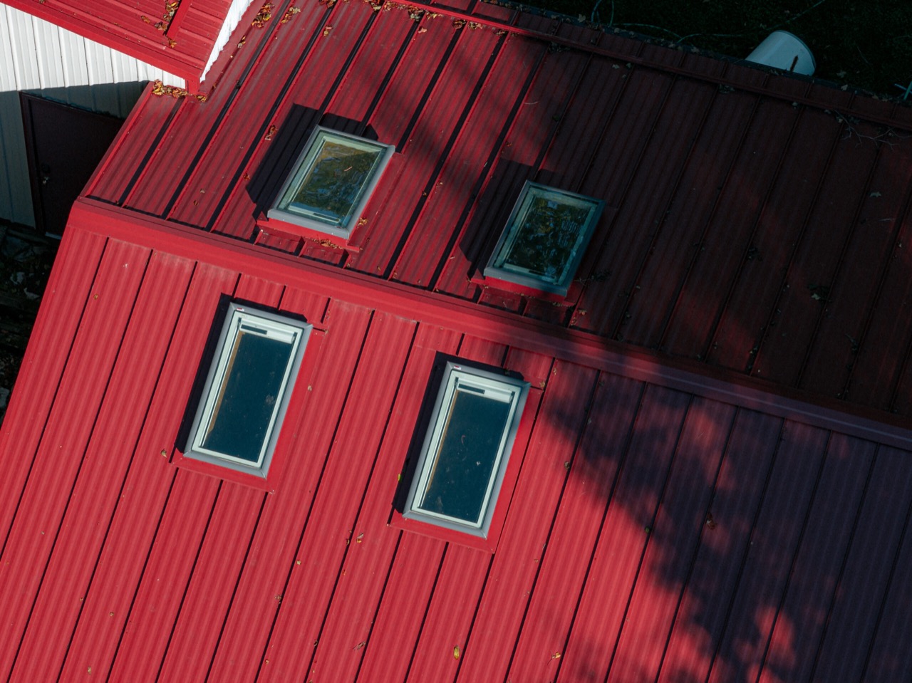 Exposed-fastener metal roofing project in Kirklin, IN, photo 5 of 6