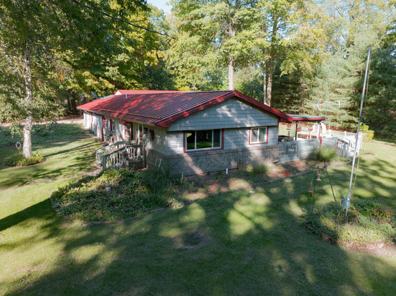 Exposed-fastener metal roofing project in Kirklin, IN, photo 6 of 6