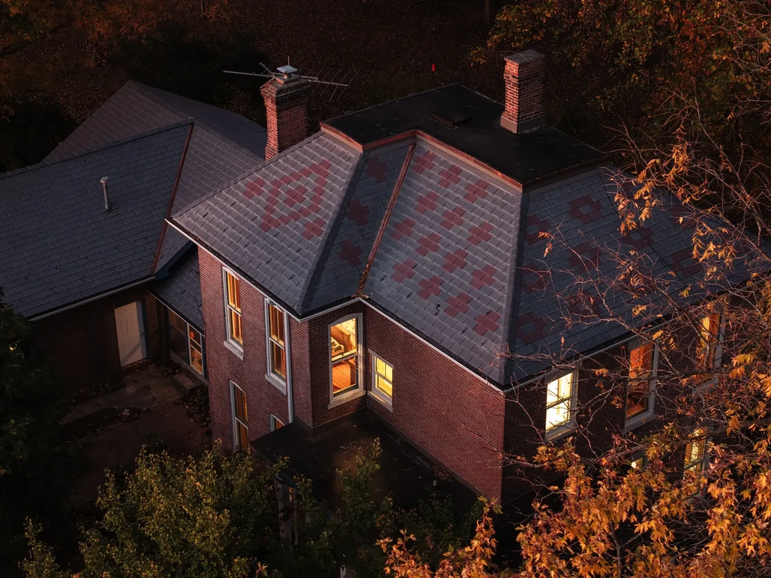 DaVinci composite slate roofing project in Kirklin, IN, photo 2 of 15