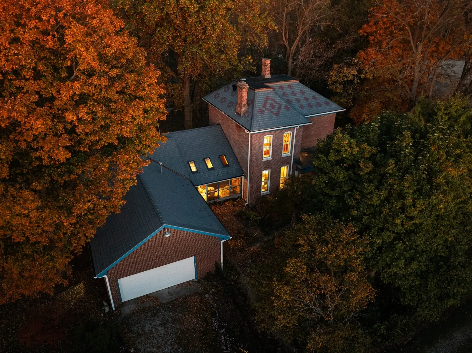 DaVinci composite slate roofing project in Kirklin, IN, photo 3 of 15