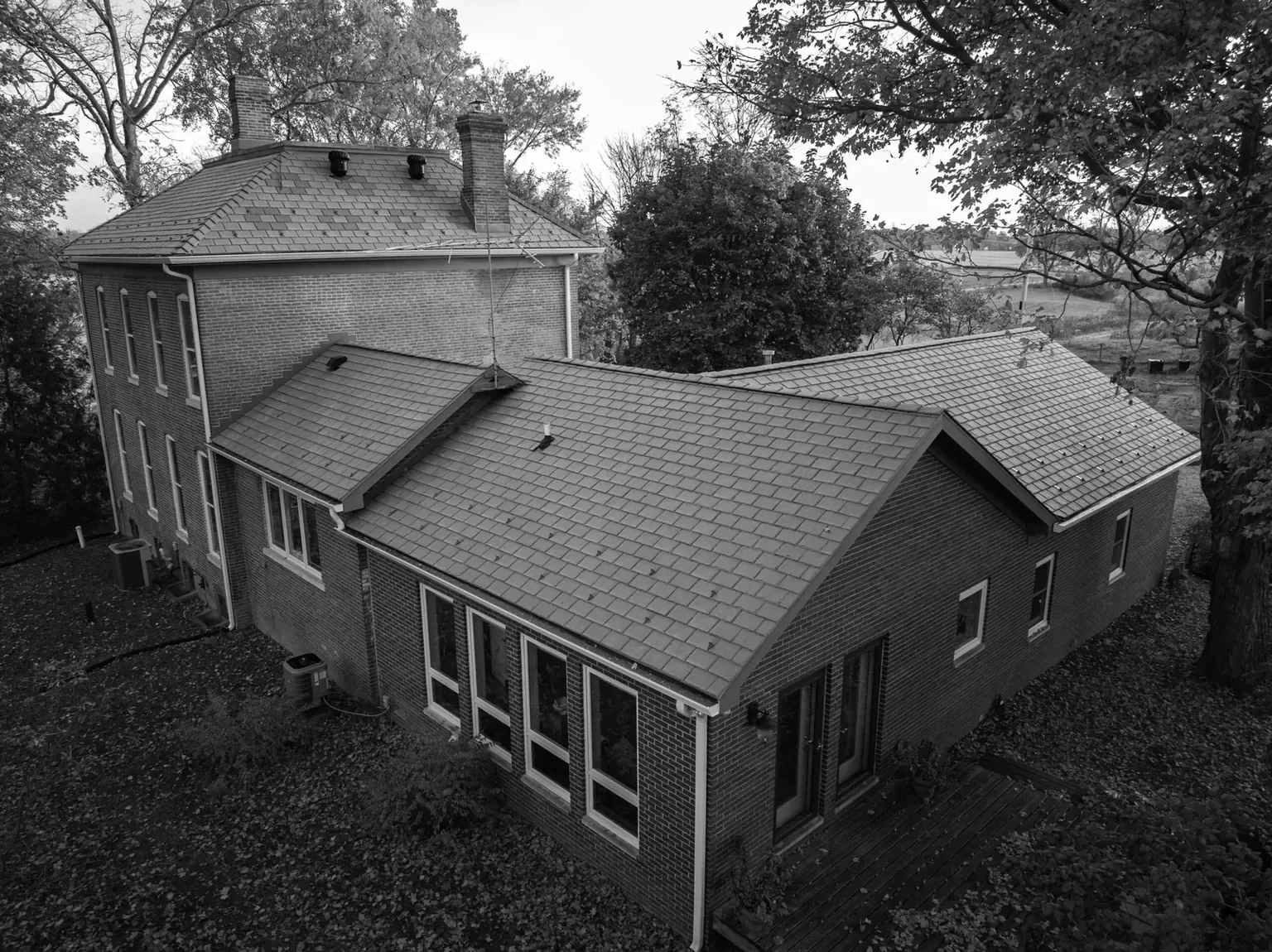 DaVinci composite slate roofing project in Kirklin, IN, photo 10 of 15