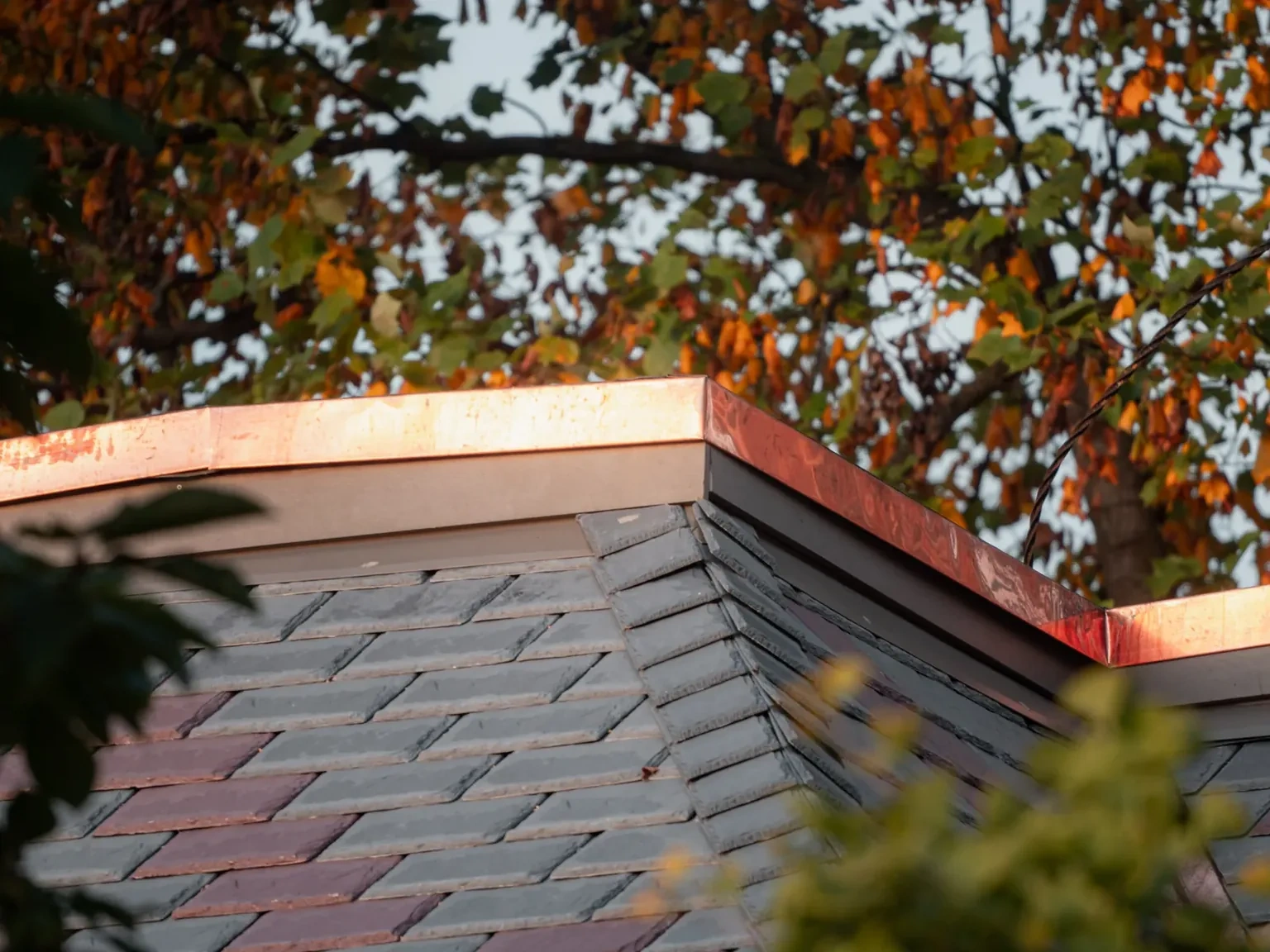 DaVinci composite slate roofing project in Kirklin, IN, photo 11 of 15