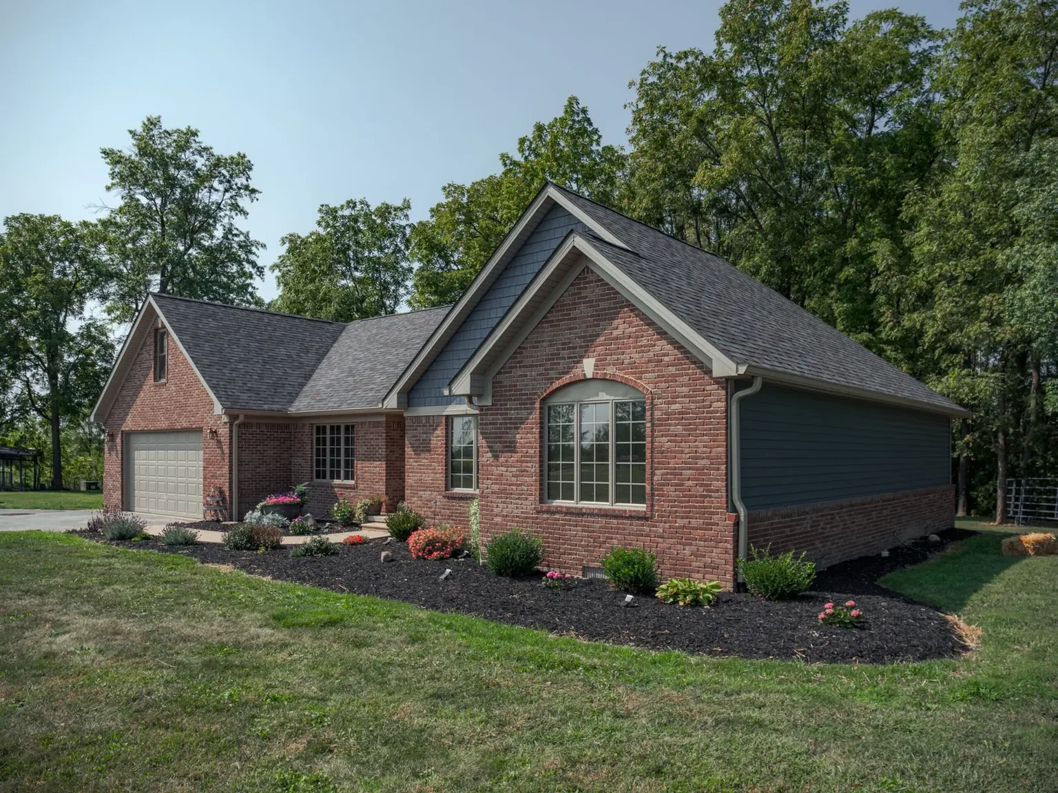 Malarkey Vista roofing, siding and gutters project in Kirklin, IN, photo 2 of 9