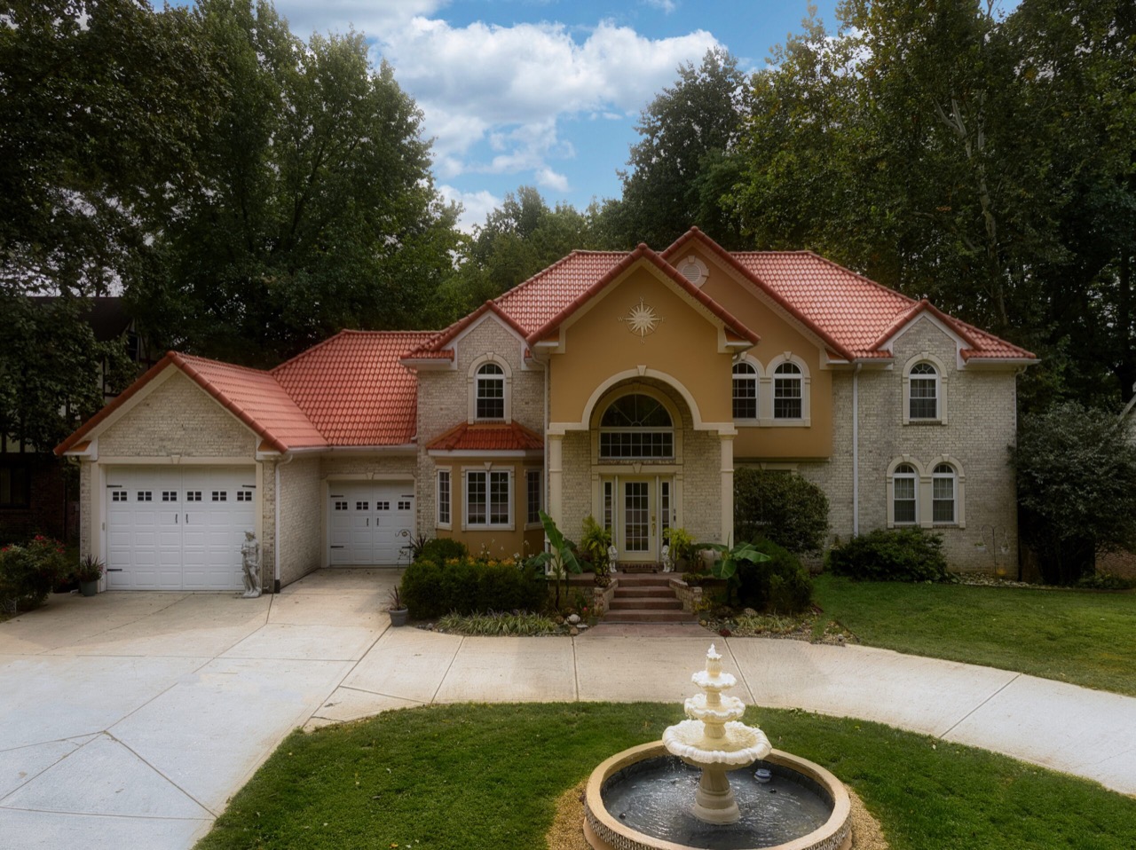 Brava synthetic Spanish barrel tile roofing project in Martinsville, IN, photo 2 of 12