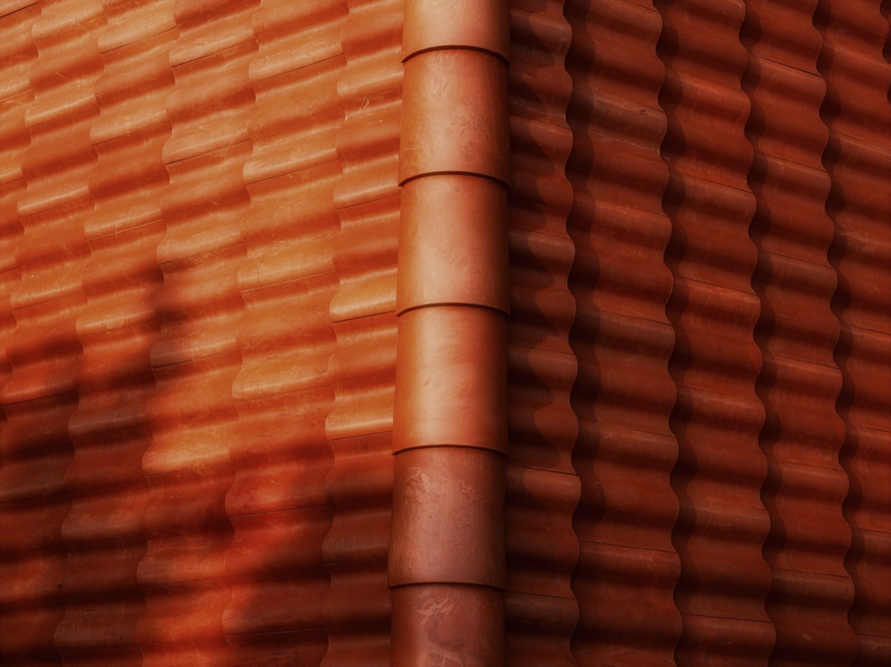 Brava synthetic Spanish barrel tile roofing project in Martinsville, IN, photo 11 of 12