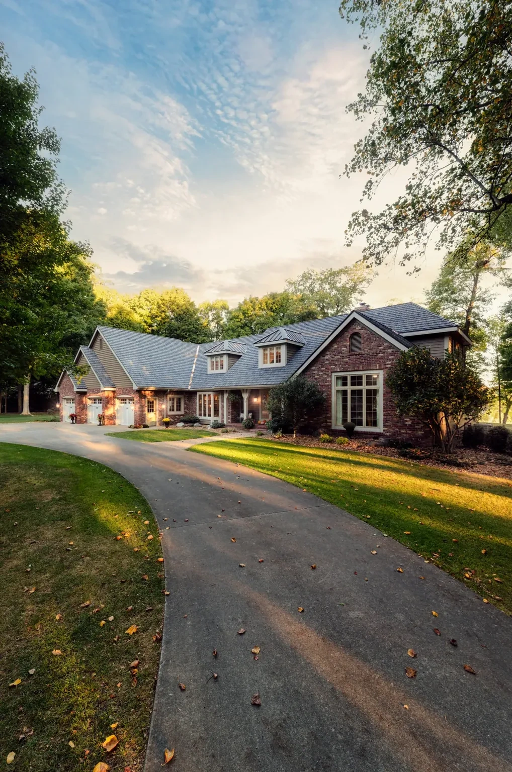 Brava composite cedar roofing and custom copper project in Monticello, IN, photo 6 of 15