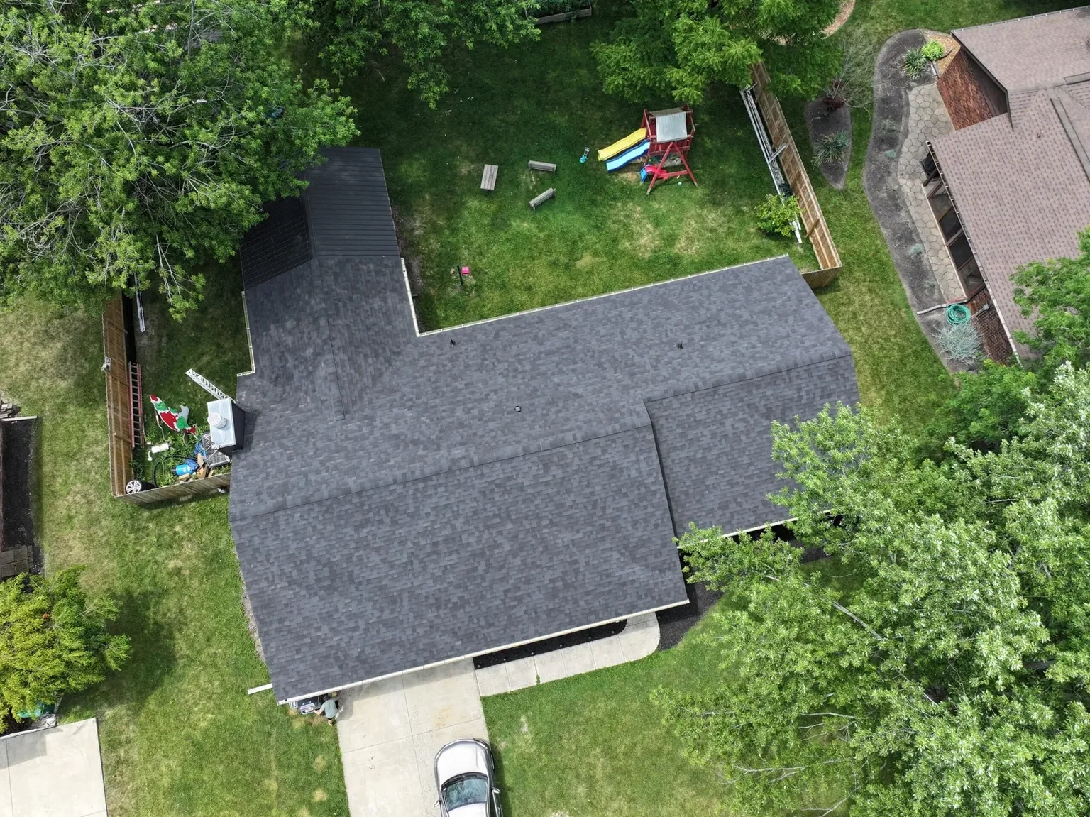 Malarkey Vista roofing, siding and gutters project in Muncie, IN, photo 8 of 8