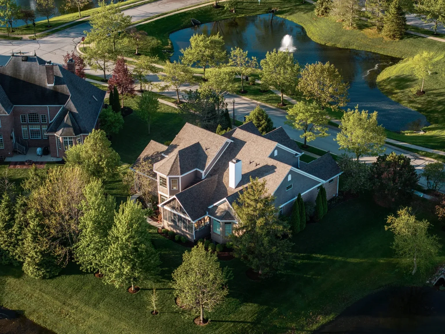 Residential roofing project in Stonegate, Zionsville, IN, photo 10 of 15