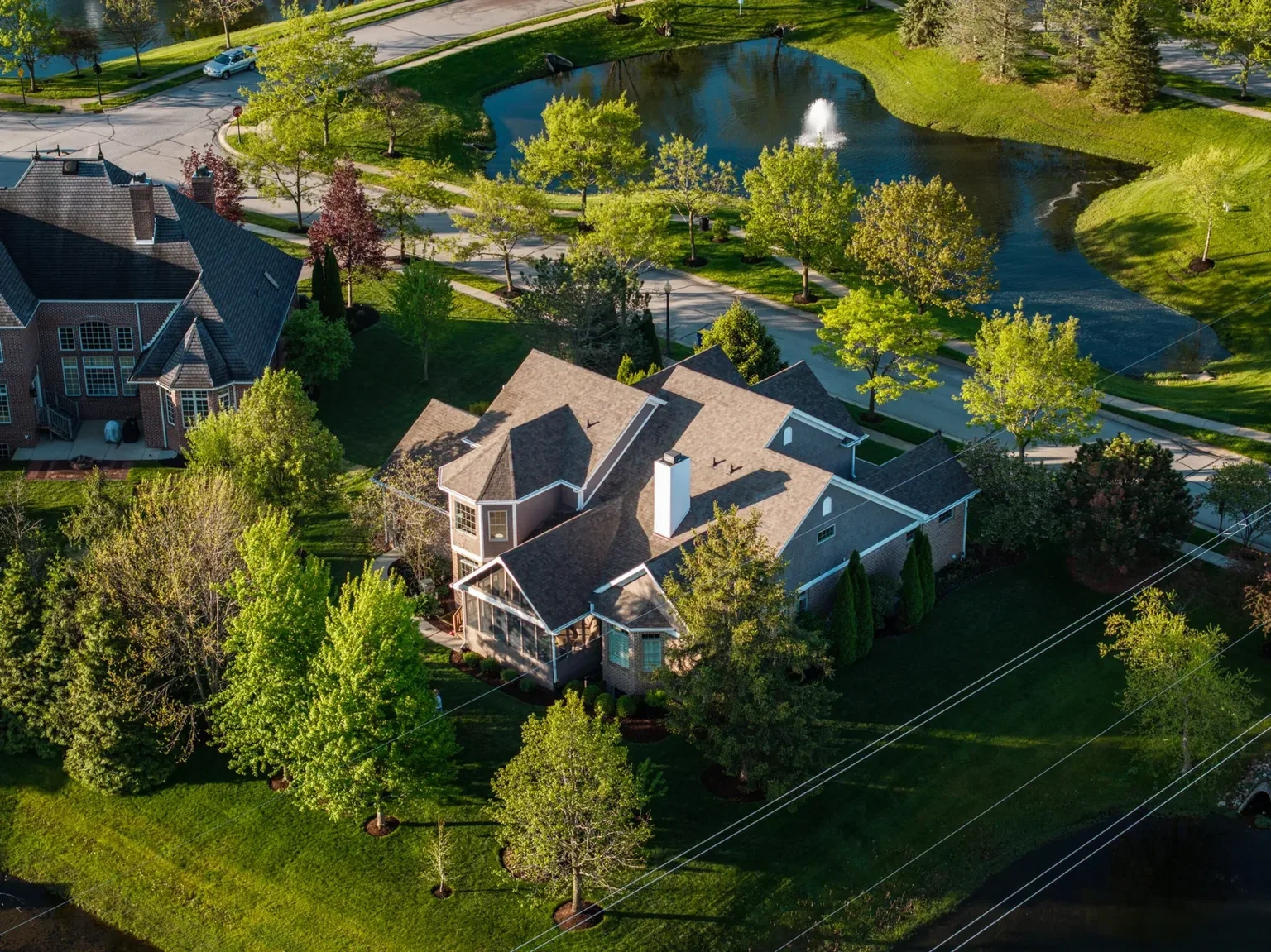 Residential roofing project in Stonegate, Zionsville, IN, photo 12 of 15