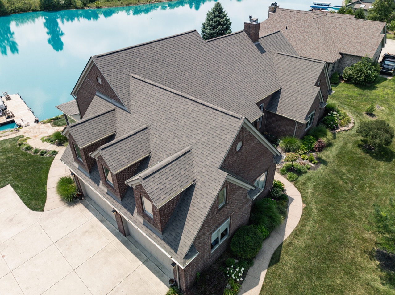 Malarkey Legacy roof project in McCordsville, Indiana
