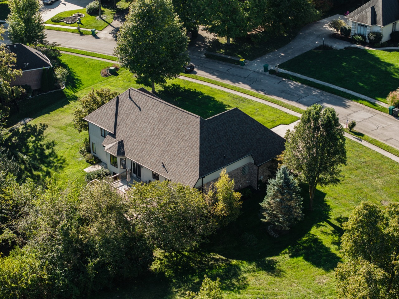 Malarkey Vista roof project in Zionsville, Indiana