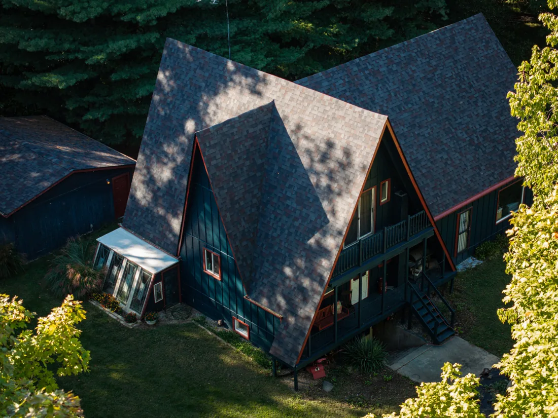 Locke & Ladder roof repair and diagnostic work on an Indianapolis-area home